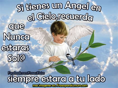 frases para un angel en el cielo